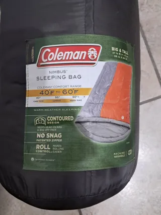 Sacco a pelo Coleman Nimbus Big & Tall