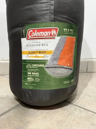 Sacco a pelo Coleman Nimbus Big & Tall