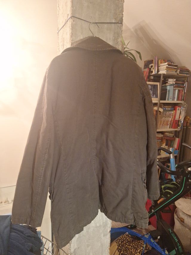 Chaqueta Quiksilver gris hombre