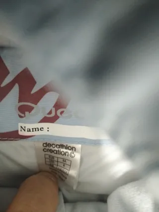 Mono de nieve azul claro 8 años