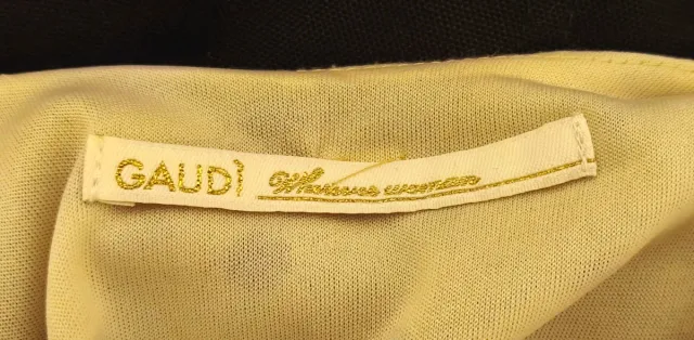 Abito donna Gaudi chiffon pois