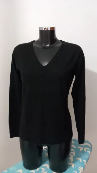 Maglioncino donna Piazza Italia nero