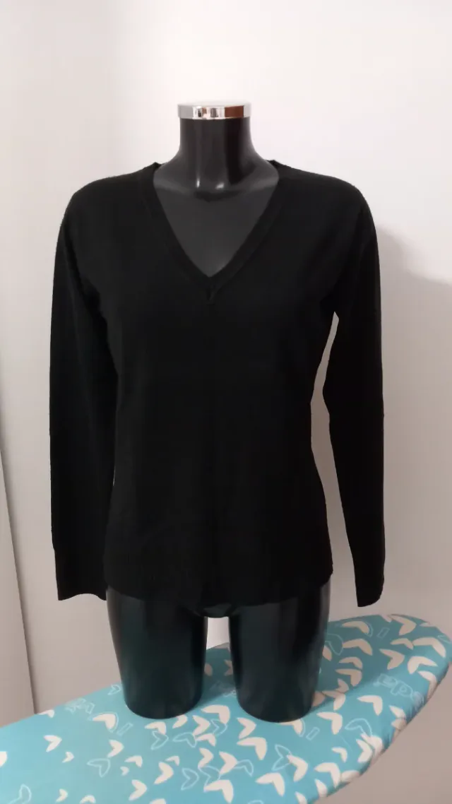 Maglioncino donna Piazza Italia nero