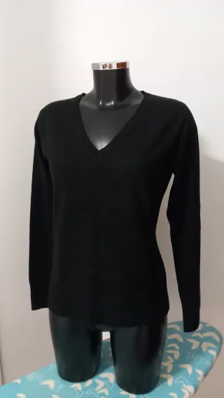 Maglioncino donna Piazza Italia nero