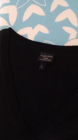 Maglioncino donna Piazza Italia nero