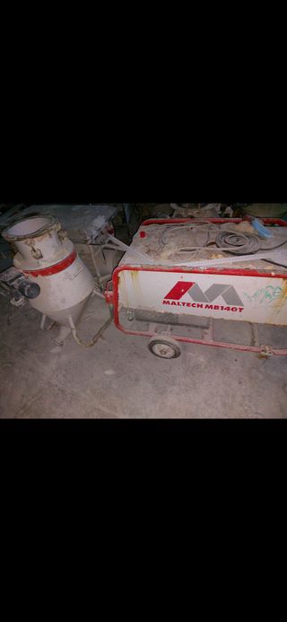 Compresor transporte yeso