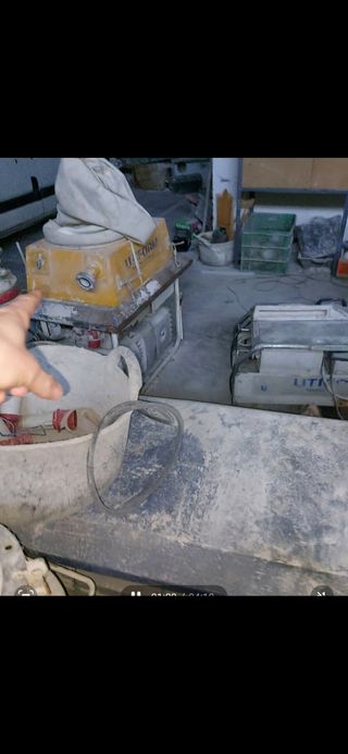 Compresor transporte yeso