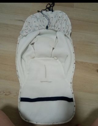 Saco de carro bebé con estampado