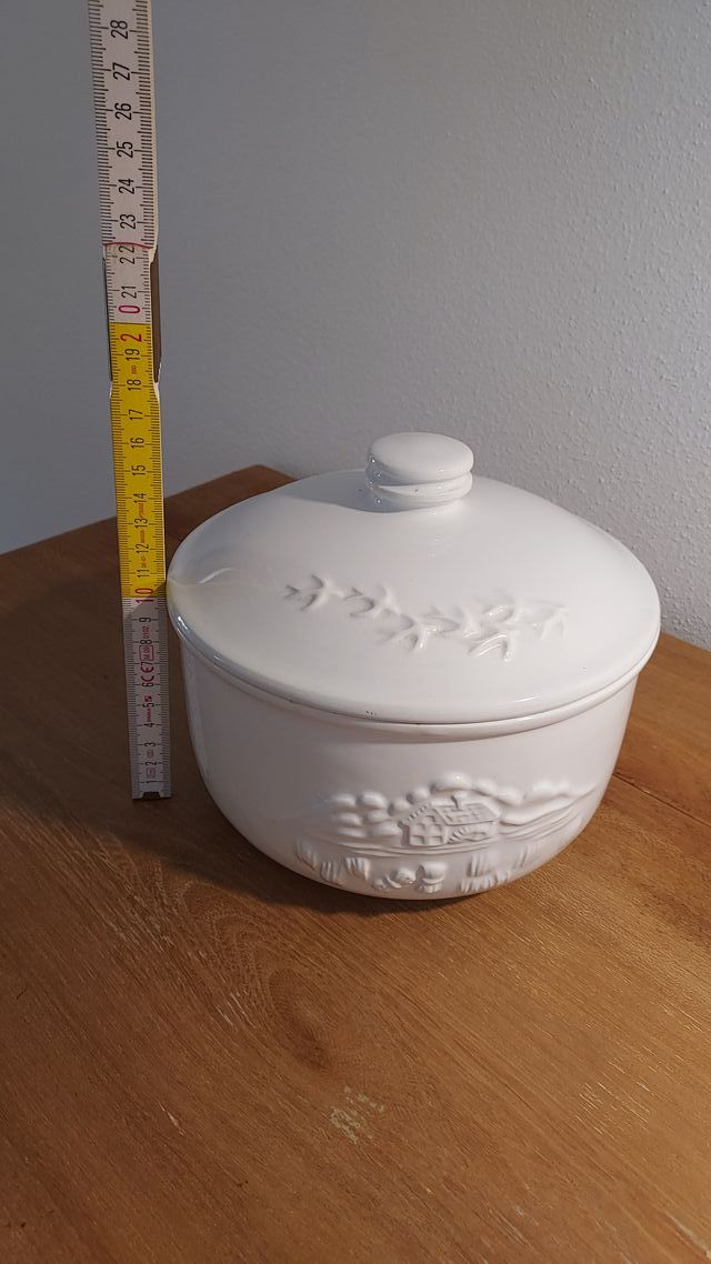 Scatola porta-biscotti Mulino Bianco ceramica