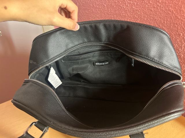 Bolso Misako Negro y Dorado