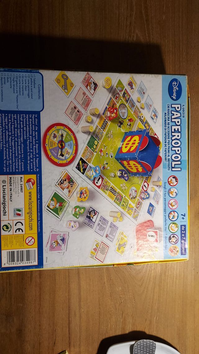 Gioco da tavolo Disney Paperopoli Liscianigiochi