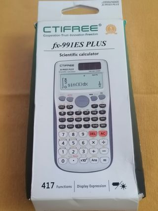 Calculadora Científica CTIFREE fx-991ES Plus