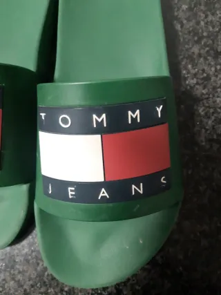 Sandalias Tommy Jeans Verdes