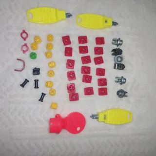 Llaves y tornillos piezas construcciones Playmobil