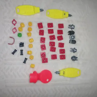 Llaves y tornillos piezas construcciones Playmobil