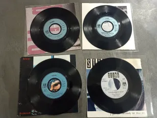 STING: lote 10 vinilos single