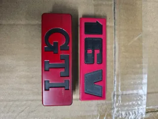 Emblemas VW Golf Mk2 MkII GTI 16V (89-91)