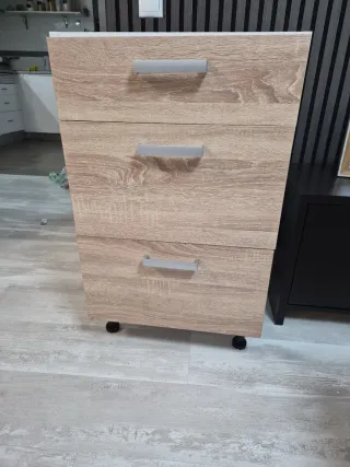 Armario bajo de cocina 3 cajones