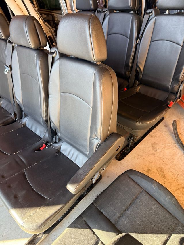 6 Asientos Mercedes Vito Viano Negro