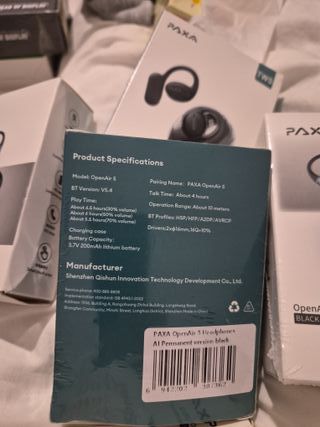 Auriculares PAXA TWS OpenAir 5 traductor