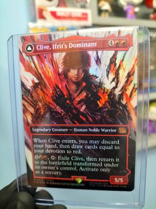 Clive, Ifrit's Dominant Foil MTG x Final Fantasy
