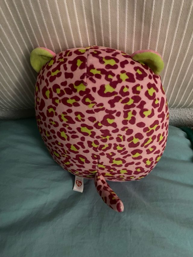 Peluche almohada leopardo rosa Ty Beanie Boo