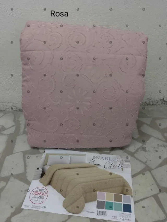 Trapunta Nabuco Cleila Rilievo Blu