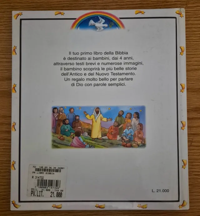 Libro " il tuo primo libro della Bibbia"  1999