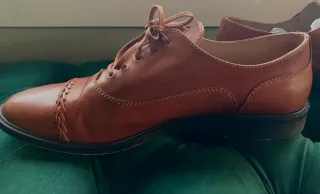 Zapatos Castañer Piel Marrón Talla 40