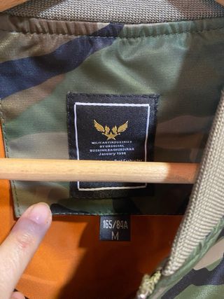 Chaqueta Camuflaje Bomber