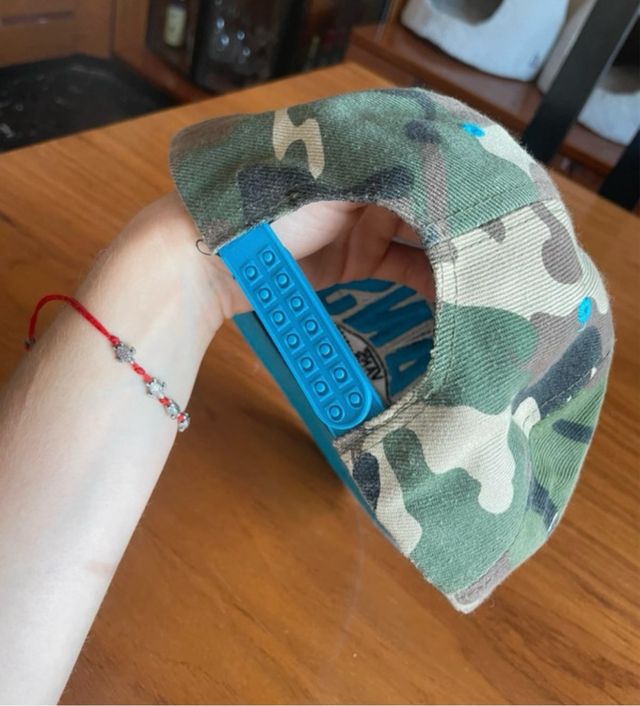 Gorra Vans Camuflaje y Azul Snapback