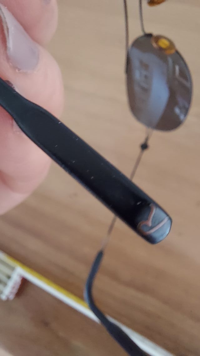 Occhiali da Sole Replay Aviator Neri/Marrone