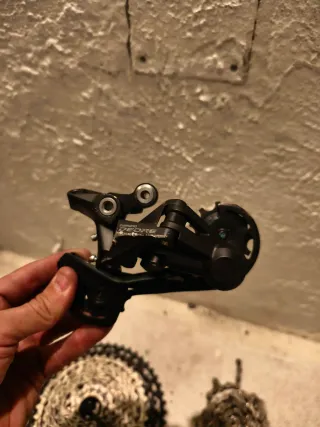 Desviador Shimano Deore 12V + Cadena Sunrace