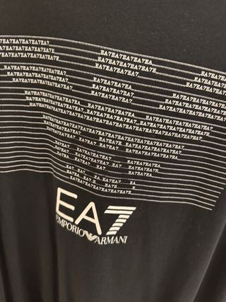 Maglia Uomo Emporio Armani EA7 Nera