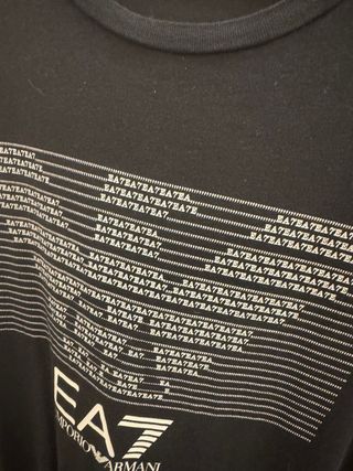 Maglia Uomo Emporio Armani EA7 Nera