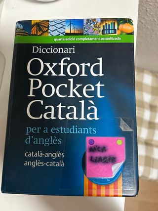 Diccionari Oxford Pocket Català per a estudiant...