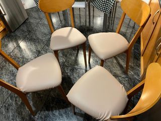 Juego de 4 sillas de comedor