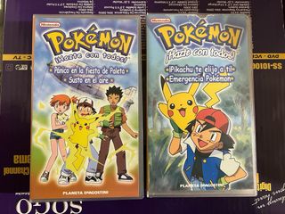 Pack 2 Películas VHS Pokémon (Español)