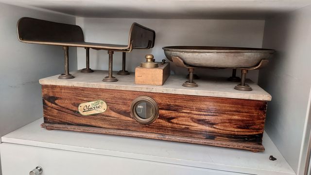 Bilancia antica Olivero Torino