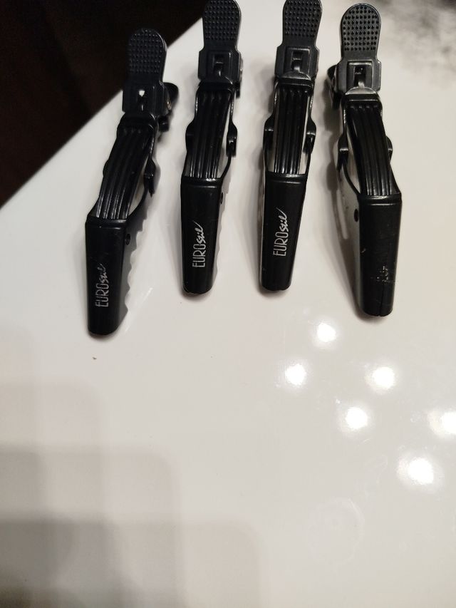 Horquillas de peluquería Eurostil (4 unidades)