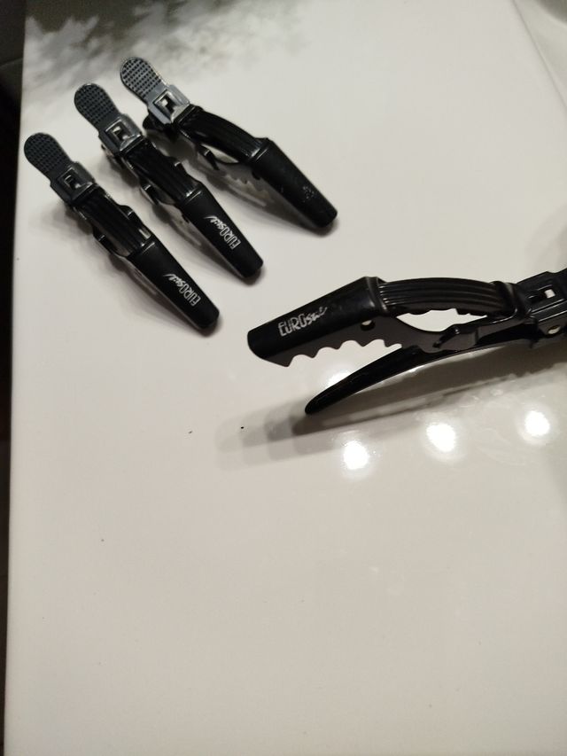 Horquillas de peluquería Eurostil (4 unidades)