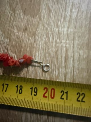 Bracciale corallo scaglie