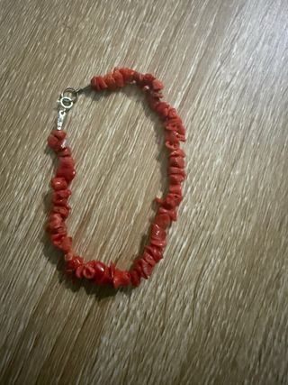 Bracciale corallo scaglie