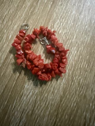 Bracciale corallo scaglie