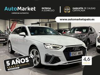 Audi A4 AVANT S LINE 35 TFSI 110KW S TRONIC BLANCO GLACIAR (METALIZADO