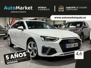 Audi A4 AVANT S LINE 35 TFSI 110KW S TRONIC BLANCO GLACIAR (METALIZADO