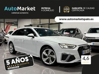 Audi A4 AVANT S LINE 35 TFSI 110KW S TRONIC BLANCO GLACIAR (METALIZADO