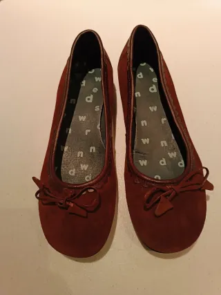 Bailarinas granate talla 36