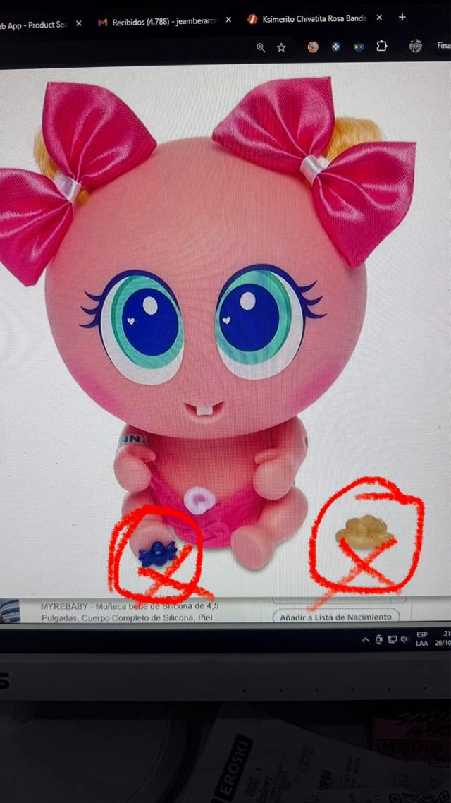 Muñeco Ksi-Merito Neonato