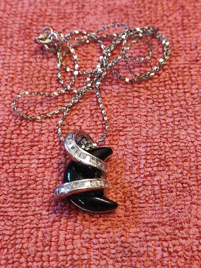 Conjunto Plata Ley 5 Piezas Negro